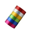 thumbnail image 3 of Miangastore 6 Rouleaux Ruban Coloré Autocollant Holographique pour Projets d'Art, 3 of 8