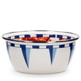 thumbnail image 3 of Golden Rabbit Enamelware Crab House Pattern - Set of 4 - 24 oz Salad Bowls - Golden Rabbit Enamelware, 3 of 4