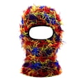 thumbnail image 1 of Halloween Single Hole Knit Funny Acrylic Wool Face Warm Hat, 1 of 2