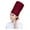 Wine Red, variant on HomeLife Chef Hat Adjustable Elastic Adult Baker Cooking Cap Soft Breathable Height Thickness Kitchen Tools for Baking Art Classes Parties