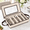 Beige, variant on Beige 5-Compartment Flatware Storage Chest with Lid and Handles