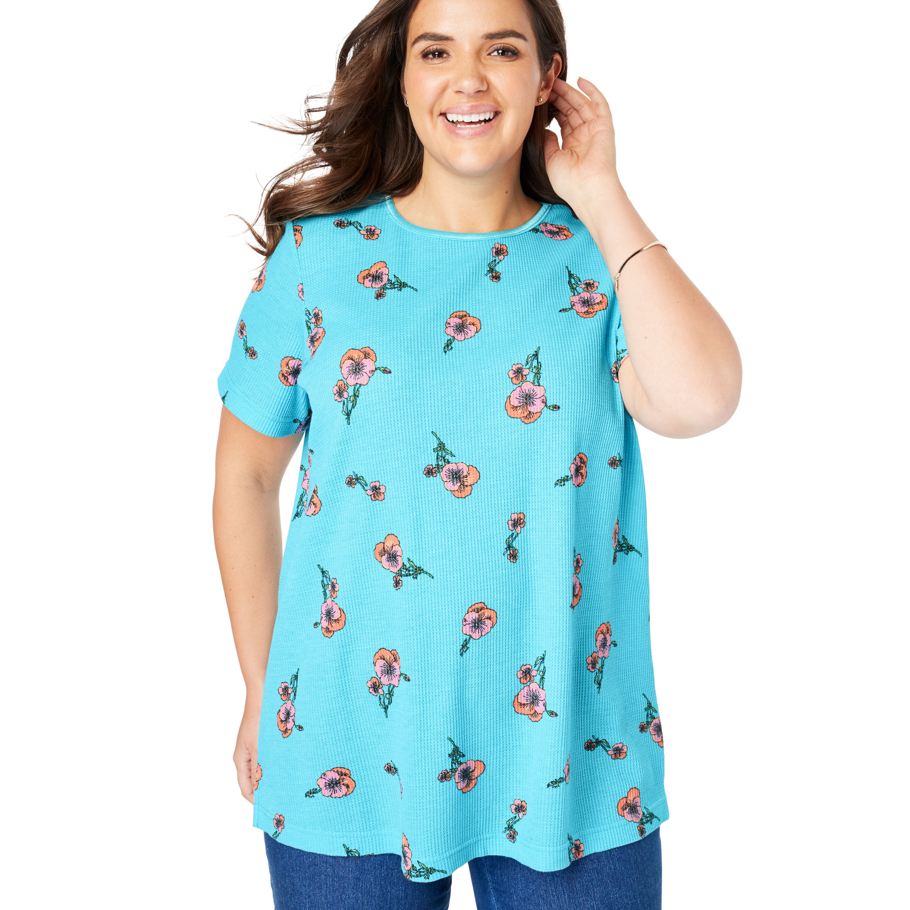 women's plus size thermal shirts