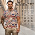 thumbnail image 6 of Aplkyhs 250 Years Gold Glitter Matching Couple Golf Shirts Mens Hawaiian Shirt Golf Accessories for Men Mens Shirts Casual Comfortable for Golf Tennis Hiking Running Gym, 6 of 6