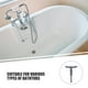 thumbnail image 2 of 2 tapones de desagüe para bañera, tapón de lavabo de baño, tapa de grifo de metal, tapón de fregadero de cocina de latón para reemplazo de desagüe de bañera e instalación de dispensador de jabón, 2 of 7
