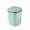 Green, variant on Grey 1Pc 5.3X5.3X6.9In Desktop Trash Can Slow Drop Lid Small Office Bin Wastebasket Dormitory Bedside