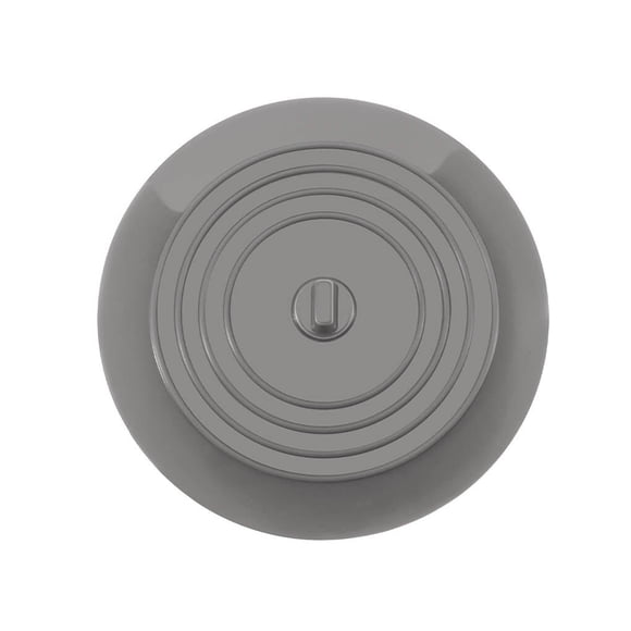 Injueey Tapa de escurridor Recableght, colador de bañera de fregadero, tapón de silicona, tapa de escurridor, accesorios de baño Juegos de accesorios de baño gris