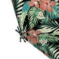 thumbnail image 5 of (5 pack) Better Homes & Gardens 44" L x 21" W Black Palm 1 Piece Rectangle Outdoor Chair Cushion, 5 of 9