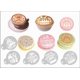 thumbnail image 1 of Plantilla de tamiz de polvo para pastel, muffin, taza de pastel, patrón de cumpleaños, serie de plantillas de impresión de pastel, 1 of 2