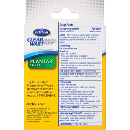 wart plantar scholl