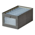 thumbnail image 1 of Weekend Specials,Drawer Organizer, Laundry Compartment, Foldable Support Handle, Washable Fabric Design, For Small Rooms, Multi-Purpose Storage, Compact & Efficient, Space-Saving Solution $BS$3, 1 of 8