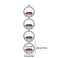 Beautiful Circular Hanging Hummingbird Feeder, Hummble Slim Hummingbird
