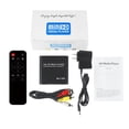 thumbnail image 2 of Mini reproductor MultiMedia HD 1080P para el centro del coche, reproductor MultiMedia de disco U con cargador, extensor IR, compatible con reproducción de tarjeta SD MMC, 2 of 4
