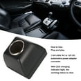 thumbnail image 3 of Power Supply Adapter, Car  Lighter Socket AC To DC 12V 1.5A Converter With LED Indicator, For Small Car Electronic Products Less Than 18W, 3 of 8
