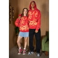 thumbnail image 2 of Disney Mickey Mouse Fleece Pullover Hoodie Graffiti Adult, 2 of 5