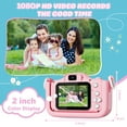 thumbnail image 2 of Inadays Kids Camera for Girls Boys 64GB 1080HD Selfie Digital Cameras Video Toddler Unicorn Toys Christmas Birthday Gift Age 3-10, Pink, 2 of 9