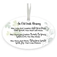 thumbnail image 1 of Lifesong Milestones Inspirtaional Irish Oval Ornament 4x2.5in - An Old Irish Blessing, 1 of 8