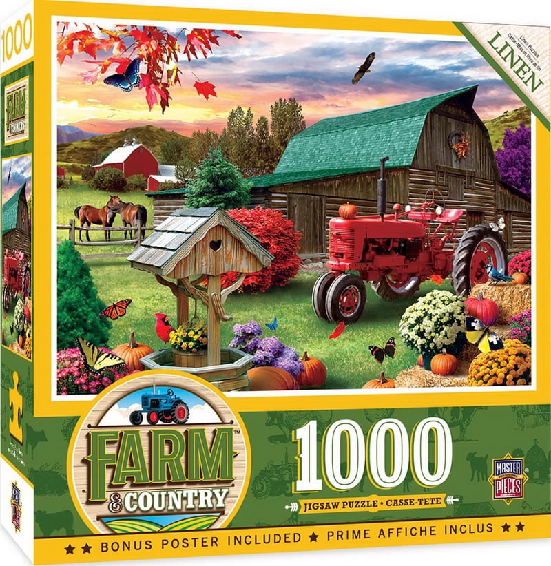 Otter House 1000 Piece Landscape Jigsaw Puzzle Country Life