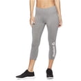 thumbnail image 1 of Pantalones atléticos de compresión Capri de marca Reebok para mujer, gris, extragrande, 1 of 3