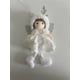 thumbnail image 2 of Fairy Presents Tree Hanging Pendant Antler Pearl Collar Christmas Angel Pendant Plush Angel Doll Hanging Ornament for Xmas Party（whith）, 2 of 5