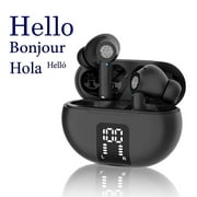 Translation earphones 144 Languages Instant Translated Smart Voice Translator Wireless Bluetooth Travel Translator headset ,Long-Lasting
