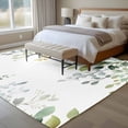 thumbnail image 4 of 5'x8' Area Rugs, Eucalyptus Leaf Indoor Outdoor Area Rug for Living Room Bedroom, Sage Green Botanical Floral Spring Washable Bathroom Rugs Kitchen Floor Carpet Mats Home Decor Aesthetic, 4 of 8