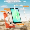 thumbnail image 3 of Funda Protectora para Samsung Galaxy Tab A11 8.7" (2025) y Tab A9 8.7" (2023) - Naranja Coral, 3 of 9