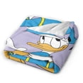 thumbnail image 1 of Couvertures Légères en Flanelle Couettes Couvertures de Climatisation Verticales Donald Duck, 1 of 6