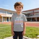 thumbnail image 5 of Camiseta de Manga Corta Linda para Niños Niñas Niños Impresión Gráfica Escuela Verano Casual, 5 of 9