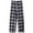 Black, variant on Wyongtao Women's Plaid Pajama Bottoms Casual Comfy High Waisted Lounge Pajamas Pants Drawstring Sleepwear,Pink XL