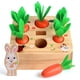 thumbnail image 1 of Juego de madera SKYFIELD Carrot Harvest para niños de 1 a 3 años, 1 of 6