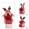 thumbnail image 3 of Bewildely Muñeco de Navidad portátil decorativo Navidad temática Festival juguete hogar Oficina patio trasero decoración ornamento Accesorios Kits de decoración para fiestas Hombre Bewildely HA069293-01, 3 of 6