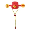 thumbnail image 5 of oshhnii Pet Costume Hat Chinese New Year Cute Cat Puppy Cap for Photo Props Festival Pup, 5 of 9