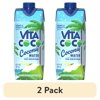 (2 pack) Vita Coco The Original Coconut Water, Nutrients & Electrolytes Rich, Pure, 16.9 fl oz Tetra