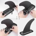 thumbnail image 4 of 8 Inch Removable Universal Surfboard Sup Fin With Fin Base, Detachable Center Fin Stand Up Paddle Board, 4 of 5