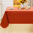thumbnail image 1 of Rectangle Table Cloth x Wipeable Vinyl Tablecloths Protector Oil Spill Proof Plastic Table Cover for Dining Picnic Camping Outdoor, 1 of 5