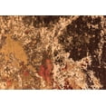 thumbnail image 1 of Ahgly Company Indoor Rectangle Oriental Orange Industrial Area Rugs, 8' x 12', 1 of 4