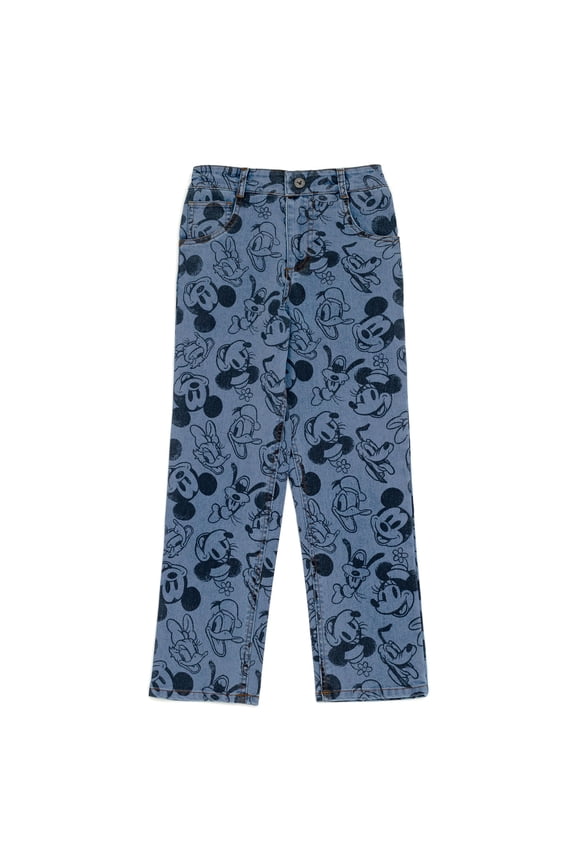 Mickey Mouse Goofy Donald Duck Toddler Boys Denim Pants Jeans Infant to Big Kid