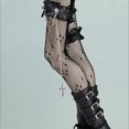 thumbnail image 1 of Dollmore modelo de ropa Tamaño de la muñeca - Cinta de encaje de cadena de media (negro) Dollmore 799924271374, 1 of 1