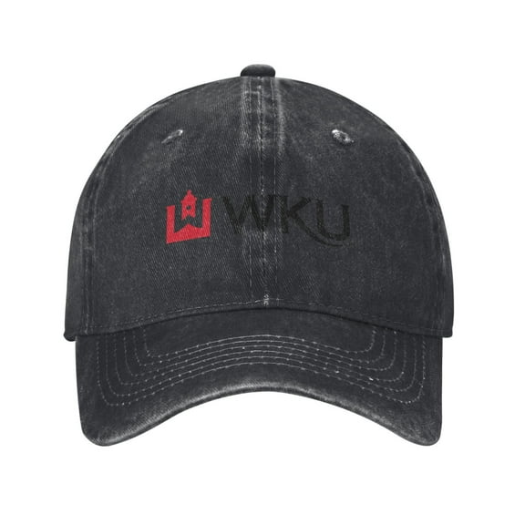 Western Kentucky University Hat Adult Adjustable Classic Washed Casquette Cap Hat Baseball Cap