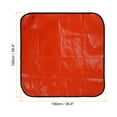 thumbnail image 2 of Uxcell Repotting Mat, 39.4" x 39.4" Waterproof Gardening Plant Mat, Orange-yellow, 2 of 6
