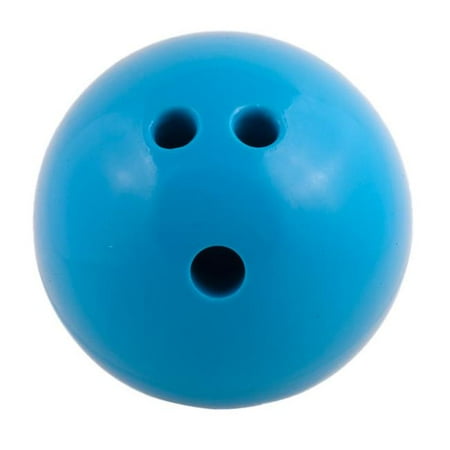 Champion Sports PB4 4 lbs Plastic Rubberized Bowling Ball, Blue