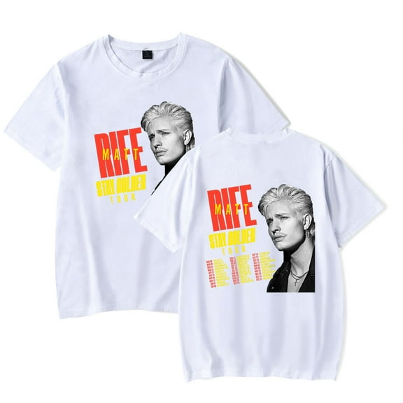 Matt Rife Stay Goladen Tour T-Shirt Merch Summer For Women/Men Unisex O-neck Short Sleeve Tshirt Cosplay Streetwear