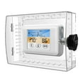 thumbnail image 4 of Shoreew Clear Large Thermostat Box Cover with Password Lock High Strength Easy to Install AC Lock Box Cover Thermostat Protector, 4 of 7