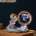 thumbnail image 2 of Bola de cristal 3D Astronauta Resina Decoración luminosa Regalo de Navidad Oficina Práctico Pequeño obsequio, 2 of 2