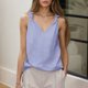 thumbnail image 2 of Camiseta sin mangas informal con lazo para mujer, elegante, moderna y transpirable., 2 of 4