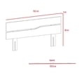 thumbnail image 2 of Cabecera Klik provenza queen size chocolate, 2 of 3