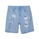 thumbnail image 3 of WILLBEST Pantalones Cortos Casuales para Hombre, Pantalones Cortos de Mezclilla Rotos, Holgados, Casuales, Modernos, de 5 Pulgadas de Largo, Ropa de Verano, 3 of 3