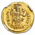 thumbnail image 3 of Byzantine Empire AV Solidus Justin II 565-578 AD Ch XF NGC S-345, 3 of 3