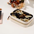 thumbnail image 7 of Starry Bees Velvet Portable Travel Organizer with Removable Compartment - Gift! Including Necklace Organizer, Jewelry Stand, and Earring Organizer, 7 of 7