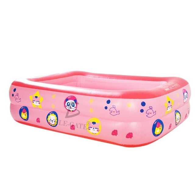Piscina Inflable para el Hogar Rosa Mediddas 150*110*50 cm Ele Gate Primaria